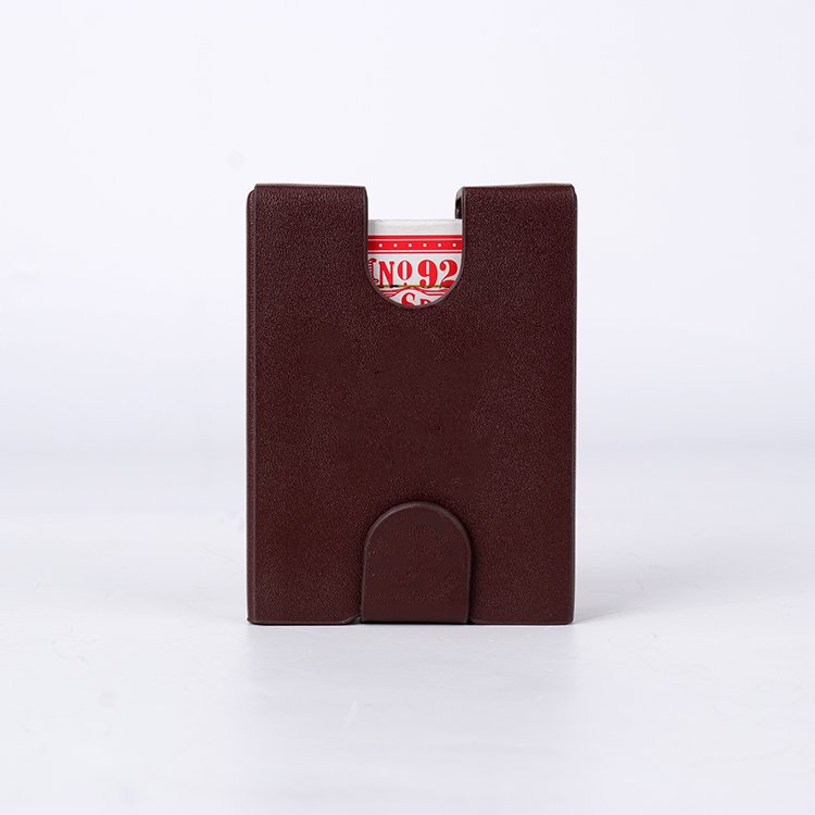 Custom Leather Poker Card And Box Deck Box Yugioh Poker Card Box Set