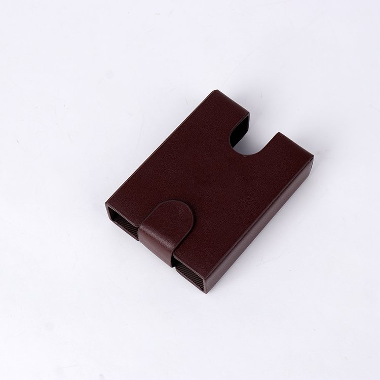 Custom Leather Poker Card And Box Deck Box Yugioh Poker Card Box Set