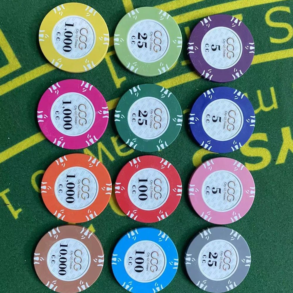 poker chip for real factory( NEW MODEL 40 45 74 80SIZE ) 3-4types