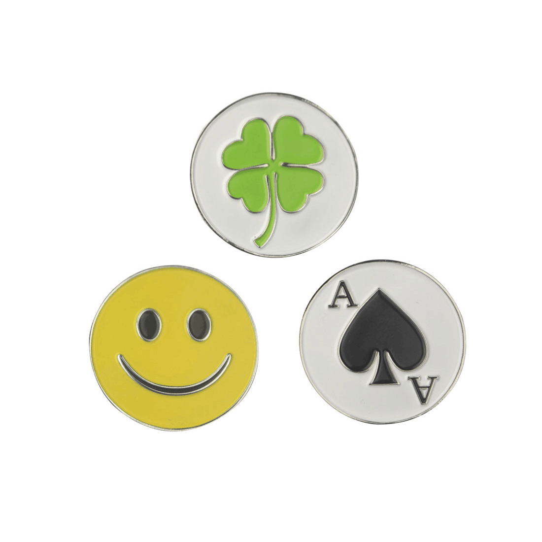 Metal Hat Clip Custom Magnetic Standard Size Metal Engraved Enamel Golf Ball Marker