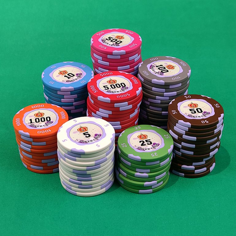 Blank For Customized Set Da Poker Chips Casino Set Costomiced Keramic Metal Clay 1000