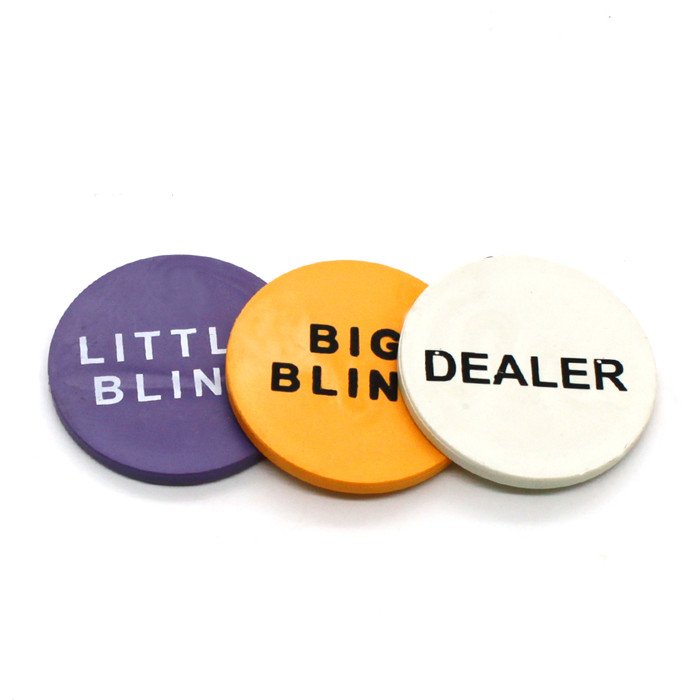 Wholesale custom logo casino chips manufacturers ABS dealer poker chips