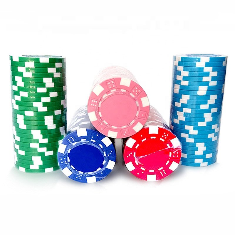 Custom European Poker Chips Cheap Gambling Tokens Casino Abs Clay Golf Ball Marker Poker Chip