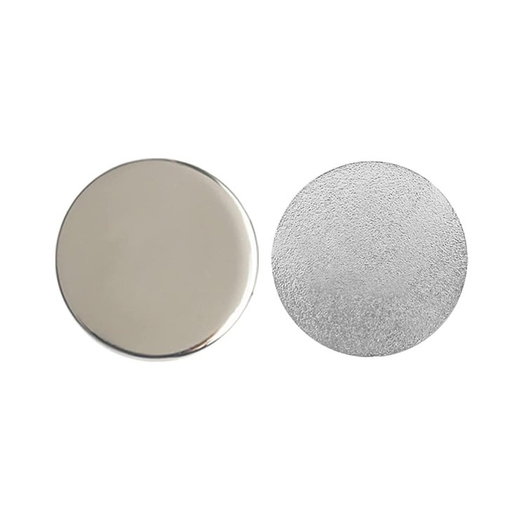 Gold and nickel 25 Mm Edged Golf Disc Blank For Diy Personalized Golf Ball Marker