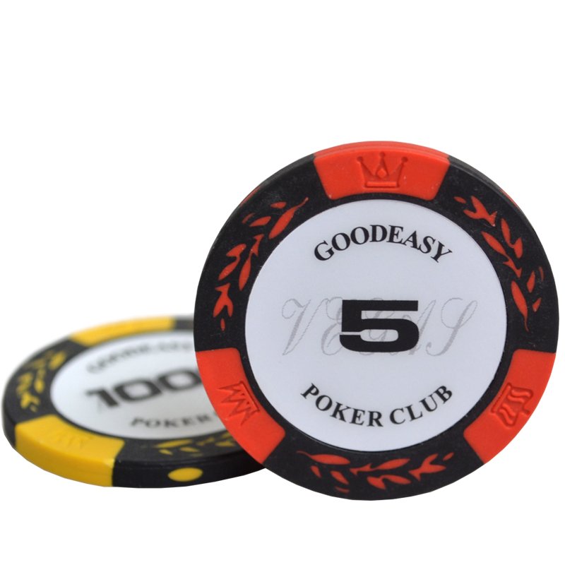 Custom High Quality 600/1000pcs Texas Poker Set Casino Poker Clay Luxury Acrylic Chips Set