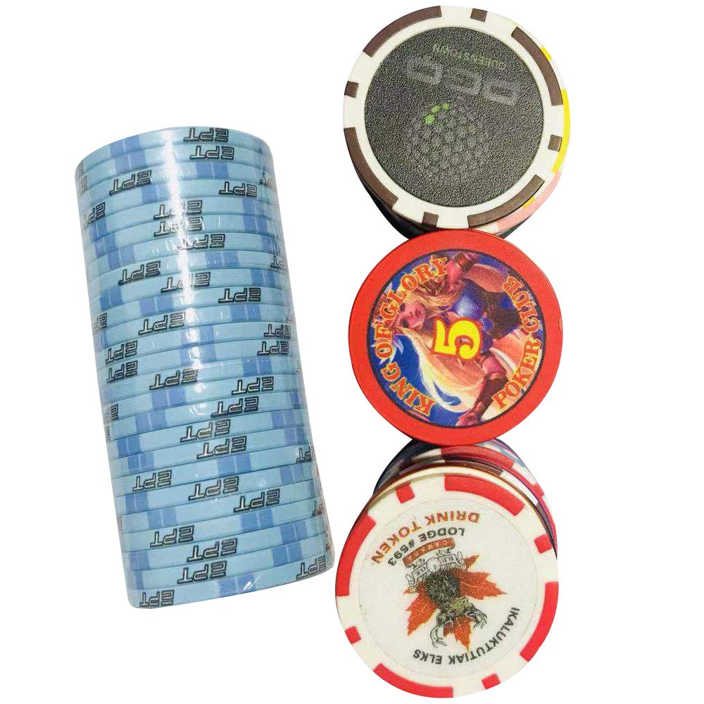 Hot Sales Custom Ceramic Price Casino Chip Clay Poker Chips With Custom Logo