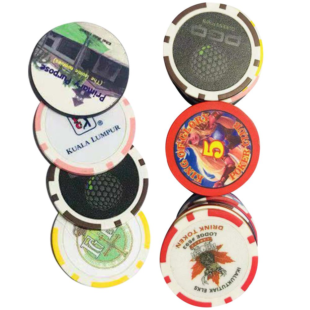 Hot Sales Custom Ceramic Price Casino Chip Clay Poker Chips With Custom Logo