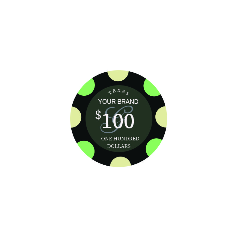 Wholesale Colorful Ceramic Poker Chips With Custom Denominations