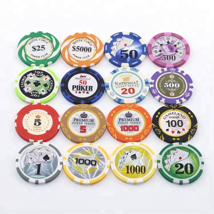 New Design Best Selling Wholesale Custom Poker Chips Game Chips for Gambling