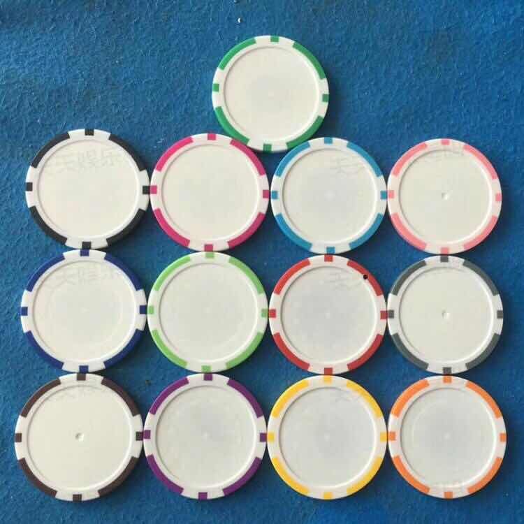11.5g 40mm blank abs poker jetons wholesale
