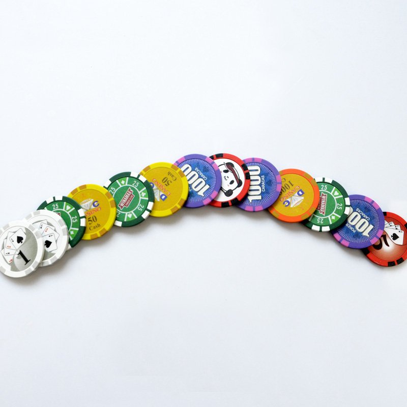 Customize Casino Entertainment Plastic Professional Premium Clay EPT Custom Ceramic Poker Chips