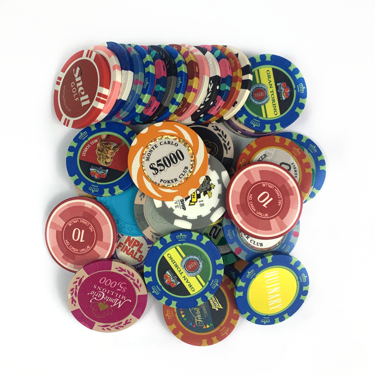 Sales Bulk Cheap price High quality Custom Logo Clay Chips Ceramic Poker Chips