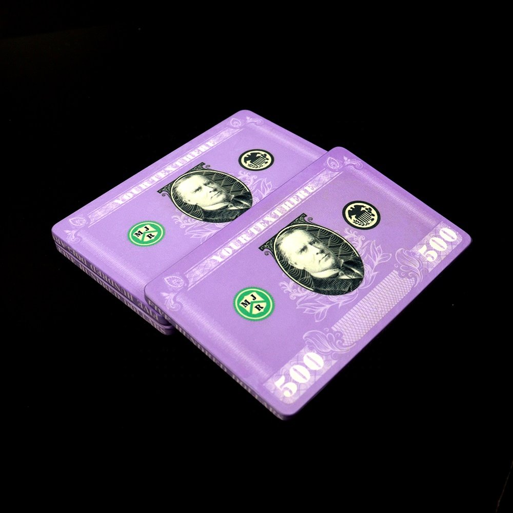 Factory directly supply 39g jetons de poker plaques presidents rectangular custom ceramic chips for casino game accessaries