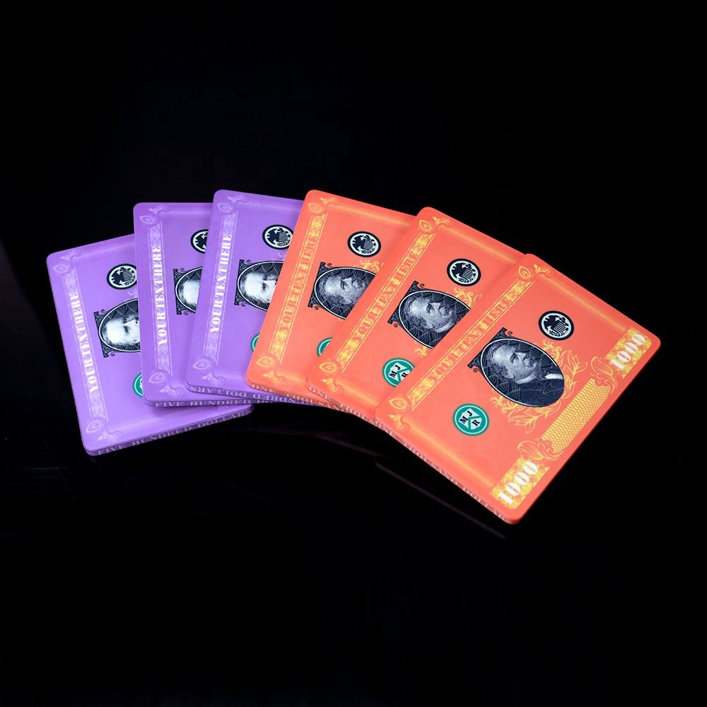 Factory directly supply 39g jetons de poker plaques presidents rectangular custom ceramic chips for casino game accessaries