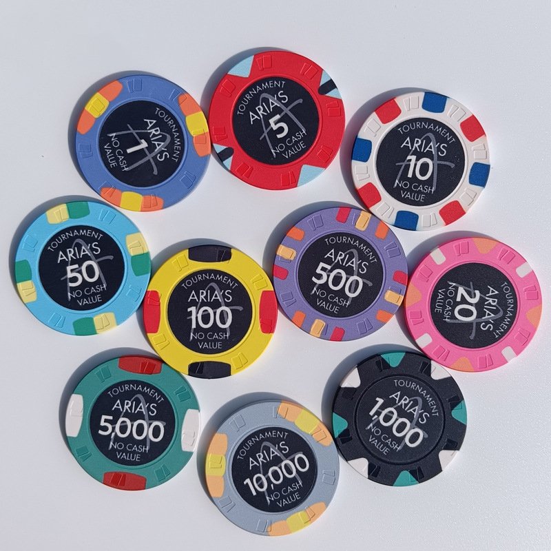 2023 New style High Quality Wholesale Personalize Logo Ceramic ABS Clay Poker Chips for Promotion Game