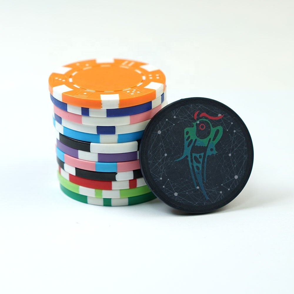 Wholesale Board Game Custom Logo Personalized Blank Casino Clay Ceramic Poker Chip Set