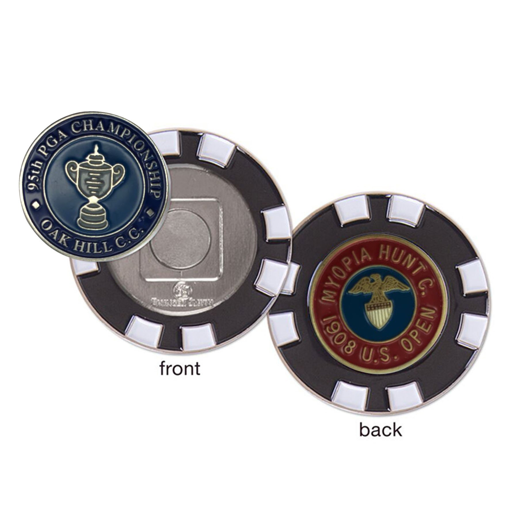 Custom Logo Poker Chip Golf Ball Markers