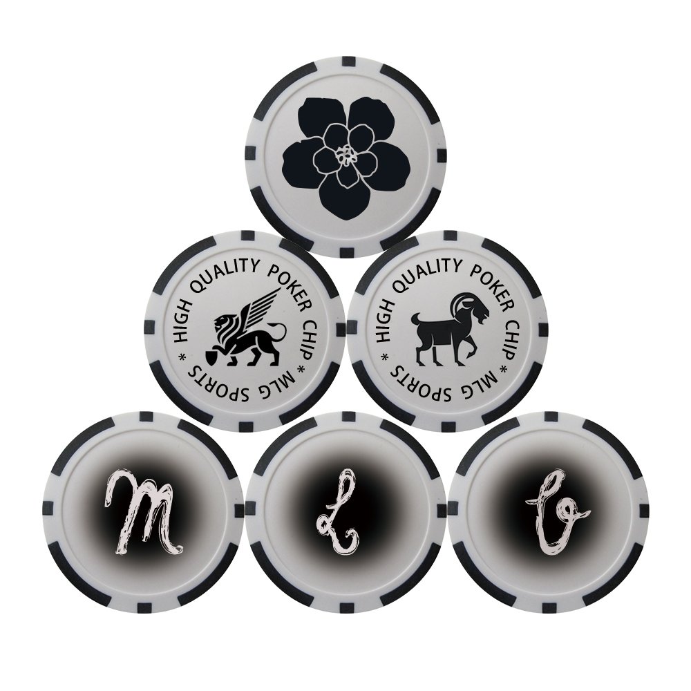 Custom Golf Accessories ABS Golf Poker Chip Ball Markers