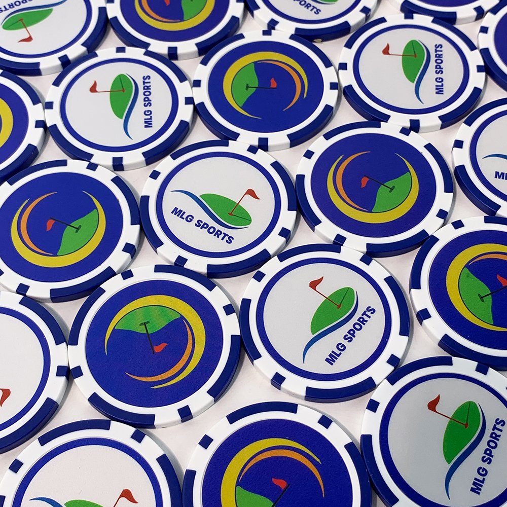 Custom Golf Accessories ABS Golf Poker Chip Ball Markers