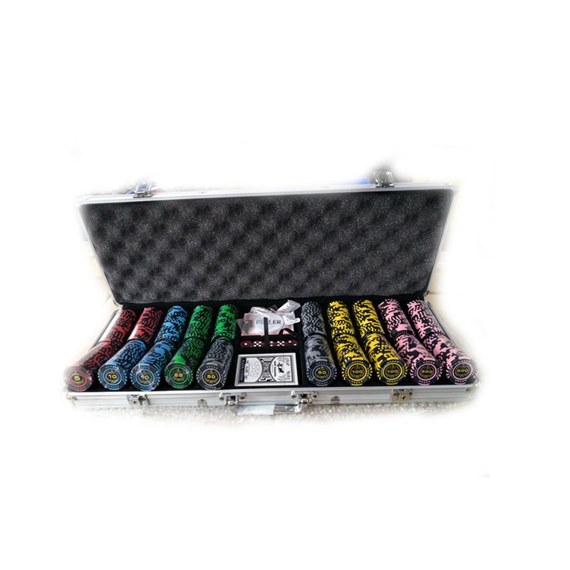 Poker Games Casino Style Texas Hold'em Poker Set