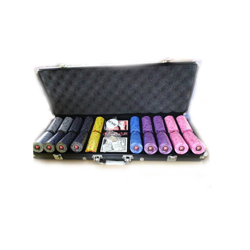 Poker Games Casino Style Texas Hold'em Poker Set