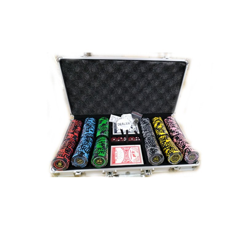 Poker Games Casino Style Texas Hold'em Poker Set