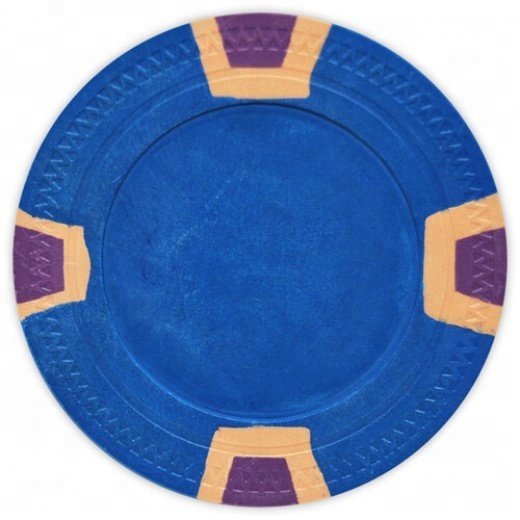 Blank 10 Gram Pure Clay Poker Chips
