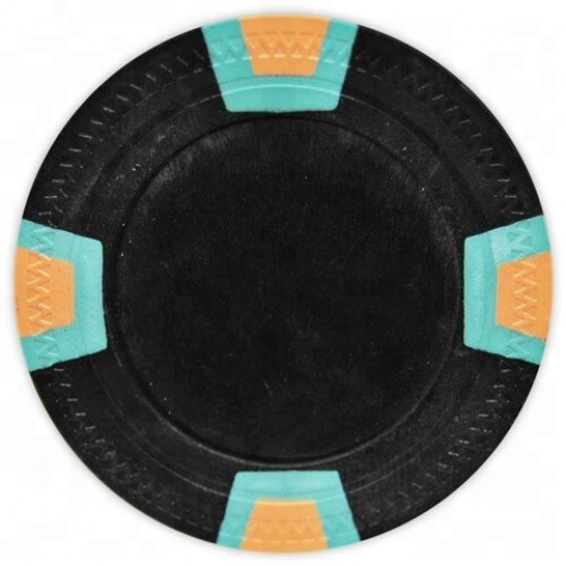Blank 10 Gram Pure Clay Poker Chips