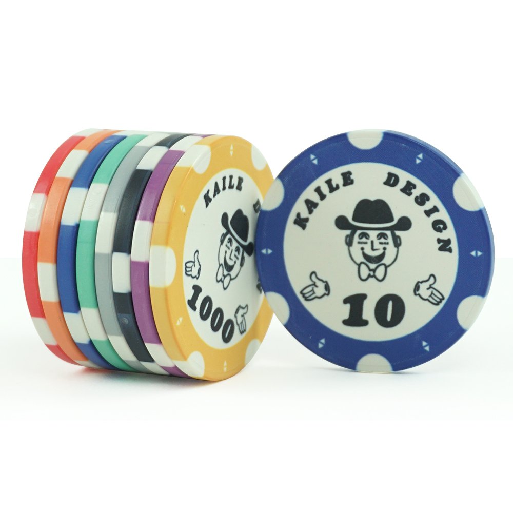 Custom 10g Ceramic Chips Set 39mm From Professino Poker Chips Wholesale Ceramic Casino Poker Factory