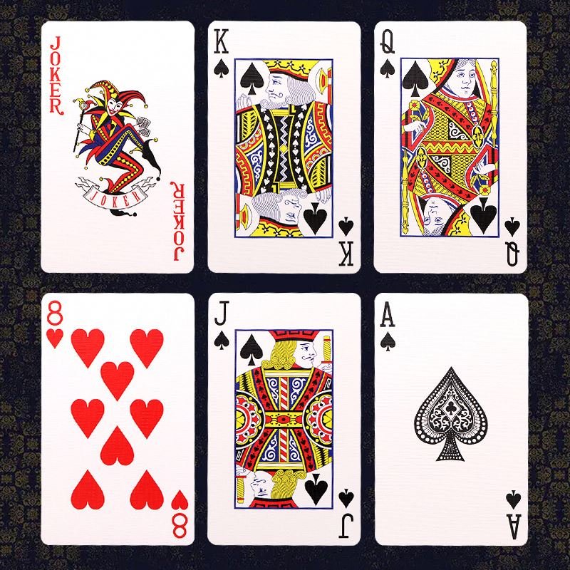 Cheap Custom Print poker Deck Pvc poker Cards 100% Waterproof Playing Cards Baloot Card