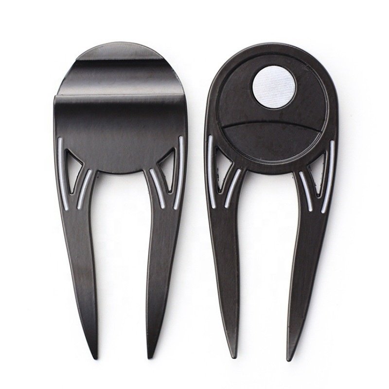 2024 Golf Gift Set Putting Aid Green Reader Magnetic Iron Golf Sports Poker Chip Ball Markers And Hat Clips and divot tool