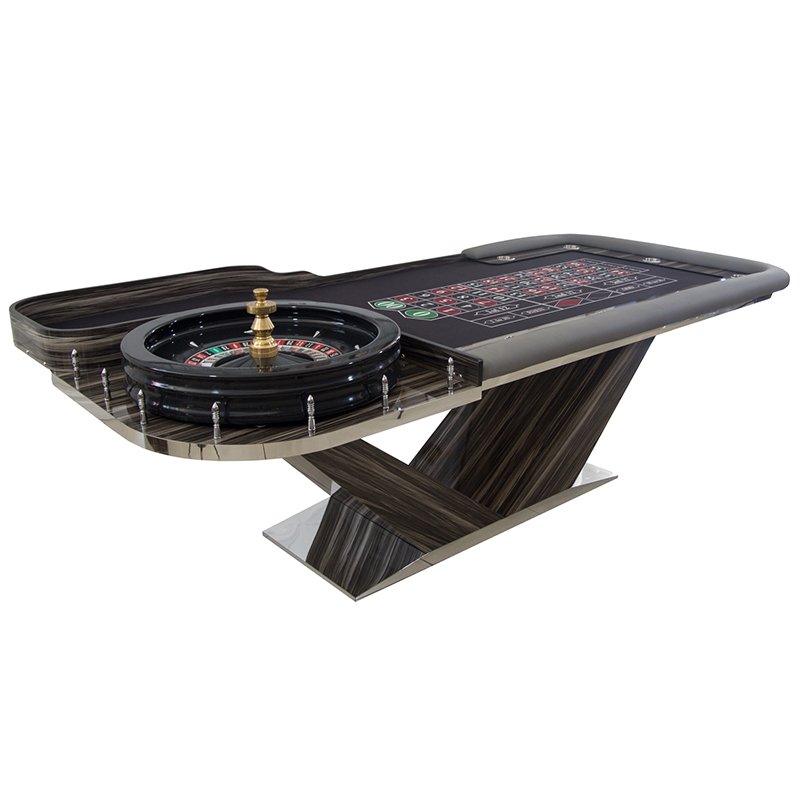 Roulette Table Luxury Gambling Poker Tables Casino Game Professional Table Custom