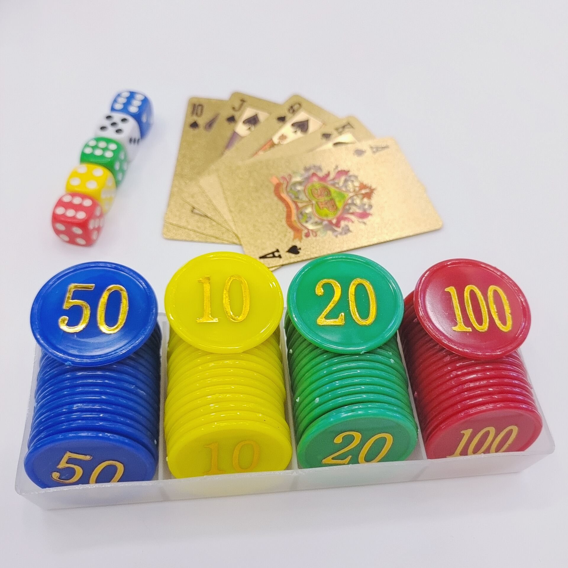 Digital chip chess tokens code games early education digital props bronzing chip printing advertising chip wholesale