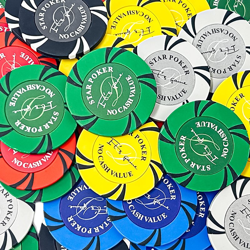 high quality casino clay poker chip ceramic waterproof custom token factory price