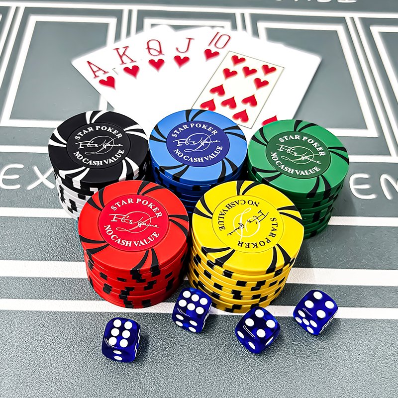 high quality casino clay poker chip ceramic waterproof custom token factory price