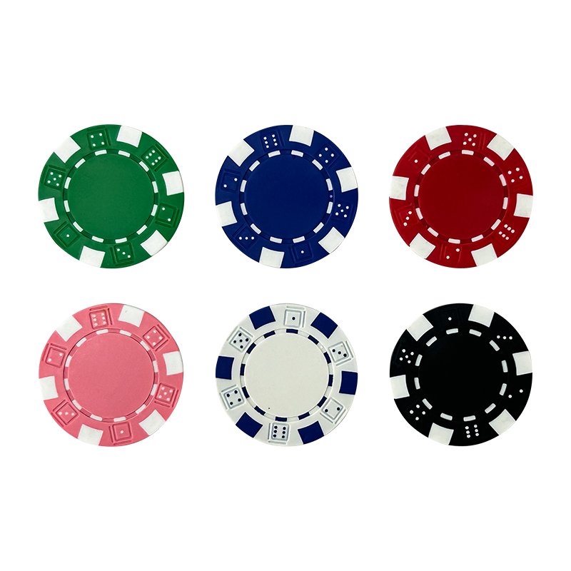 Cheap 40mm ABS Casino Poker Chips Coins 11.5g Professional for Table Game Gambling Token