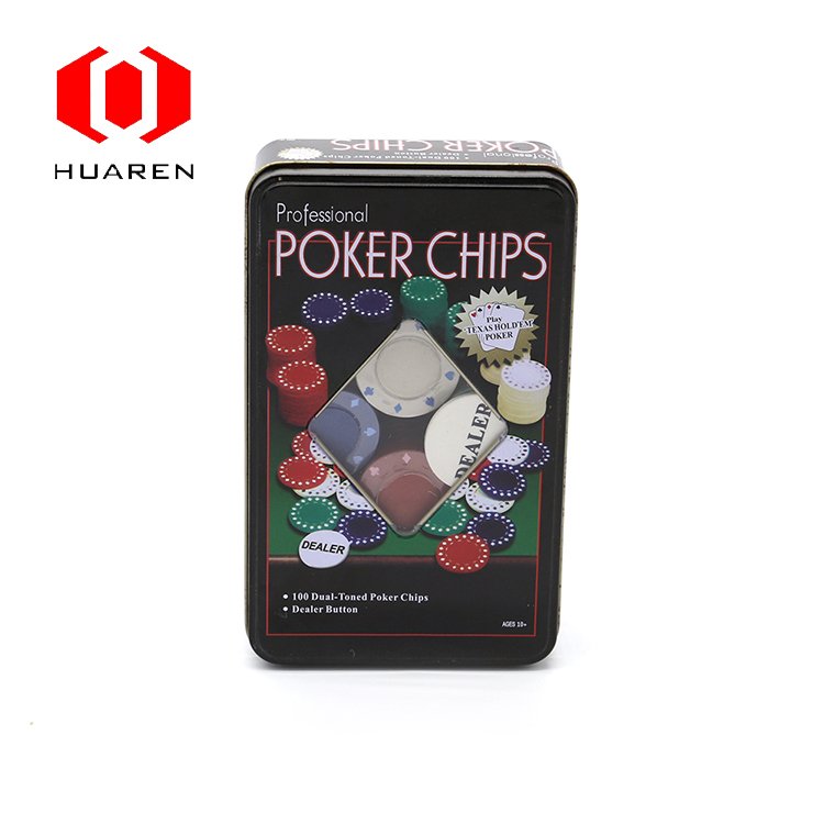 Casino style Gambling games professional 100 pc cheap poker chips set