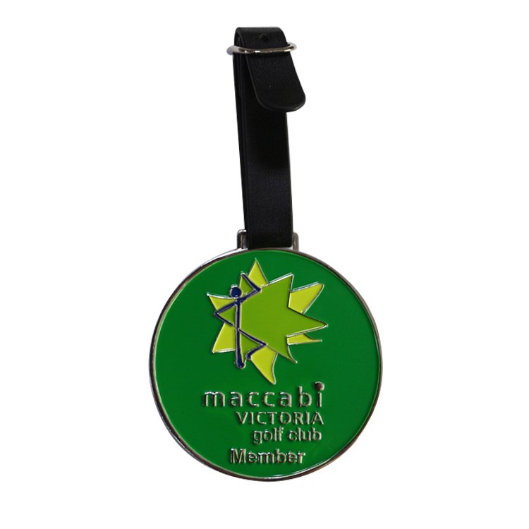 Custom magnetic golf hat clip and golf ball marker gift box set packing for club member