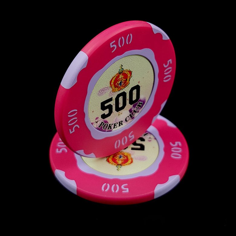 Custom Wholesale Square Gold Football Monte Carlo Paulson Blank Poker Chips Professional Poker Game Set