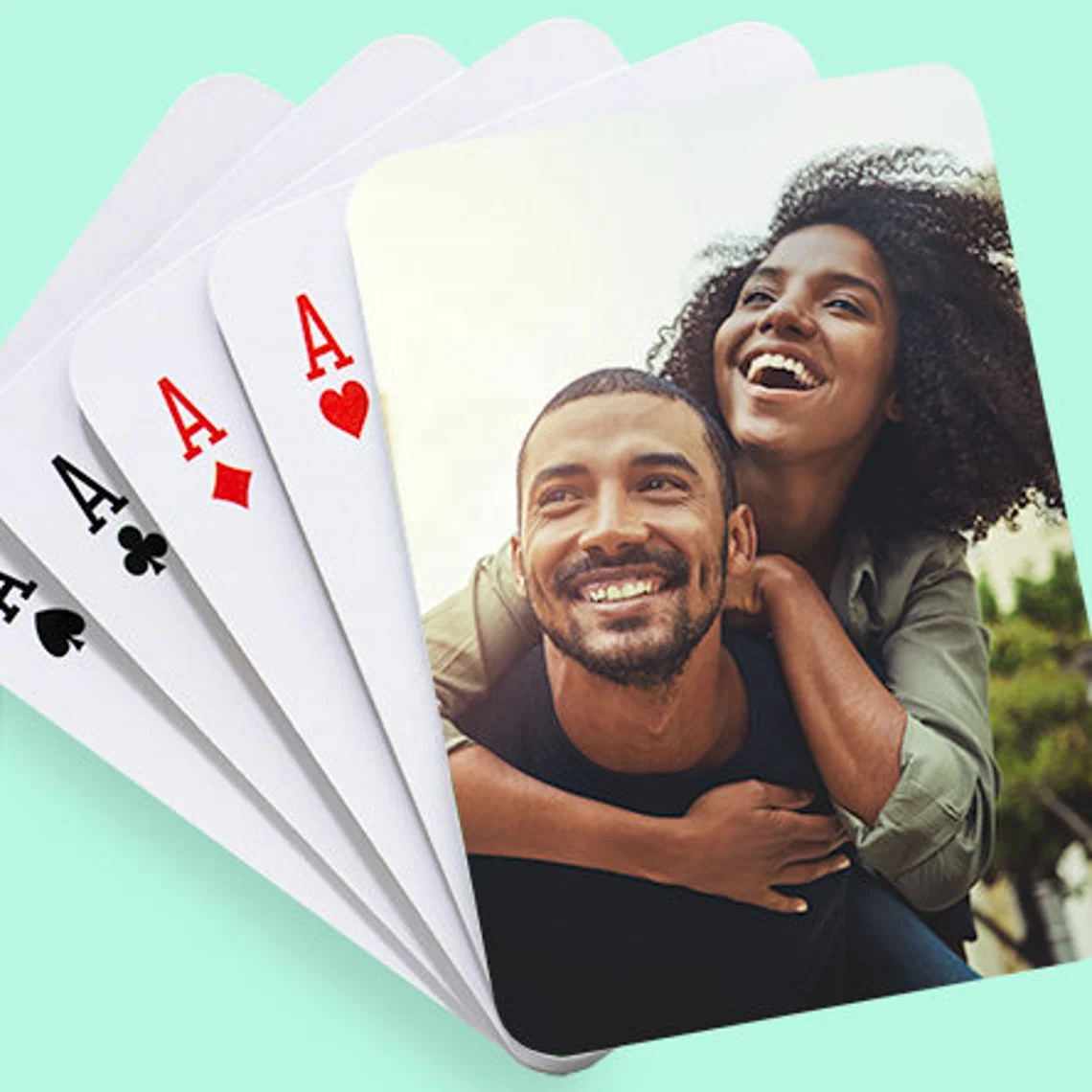 Waterproof Board Colorful Plastic Playing Cards Family game poker cards