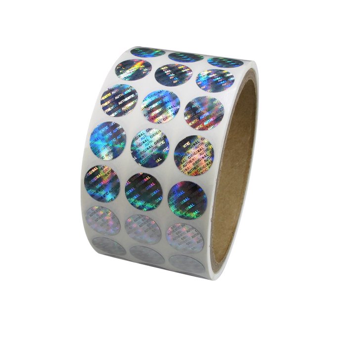 Holographic print sticker hologram void poker chip At Wholesale Price