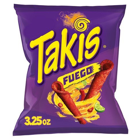 Wholesale price Takis Fuego Rolled Tortilla Chips, Hot Chili Pepper Artificially Flavored