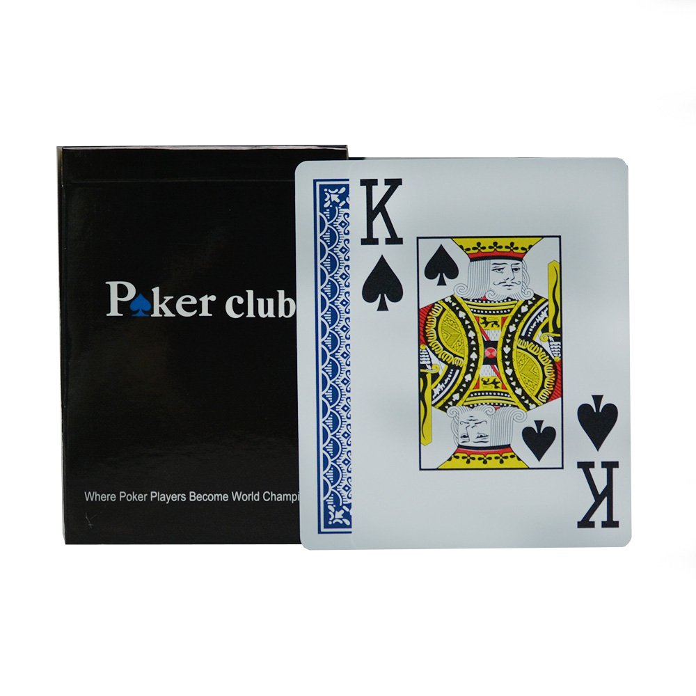 Hot sales Profession Custom PVC Playing Card Plastic Poker Card Waterproof Blackjack Board Game Playing Poker Cards Wholesale