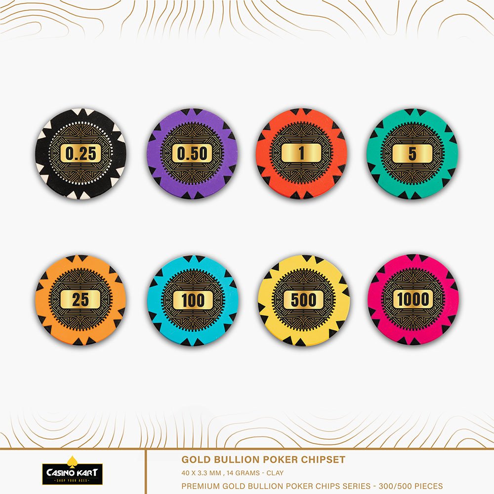 14 gm Customised casino poker chip Europeon poker tour Baccarat Blackjack