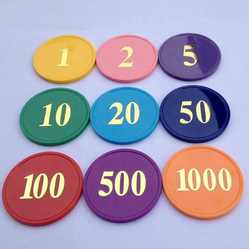 2022 SINGLE COLOR jetons ,Customer poker chips,Clear poker chips
