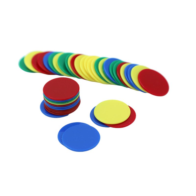 HQ Factory Promotion High Quality Plastic Casino Poker Chips Colorful and Eye-Catching