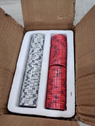 Hot Sale WPT Ceramic Poker Chip Blank Texas Custom Professional Casino European Round Coins Supplier Chip Poker for Gambling