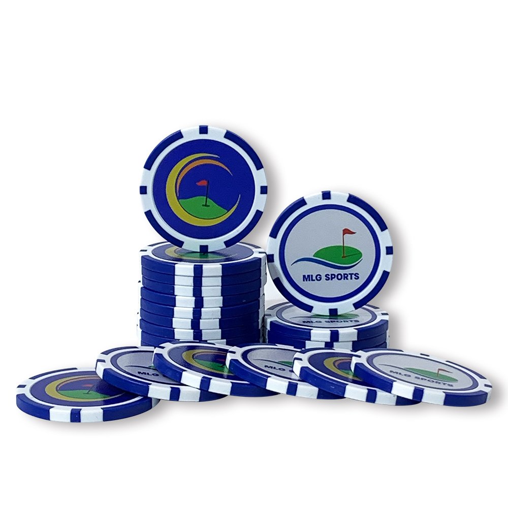 Golf Accessories Custom Plastic Golf Poker Chip Ball Markers