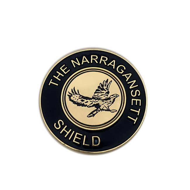 Custom enamel golf ball marker and antique golf ball marker challenge coin
