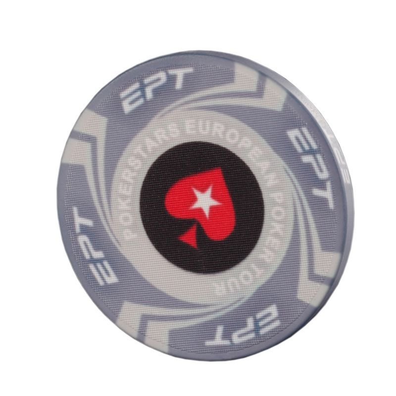 custom high quality ceramic ept /wpt professional poker chips set